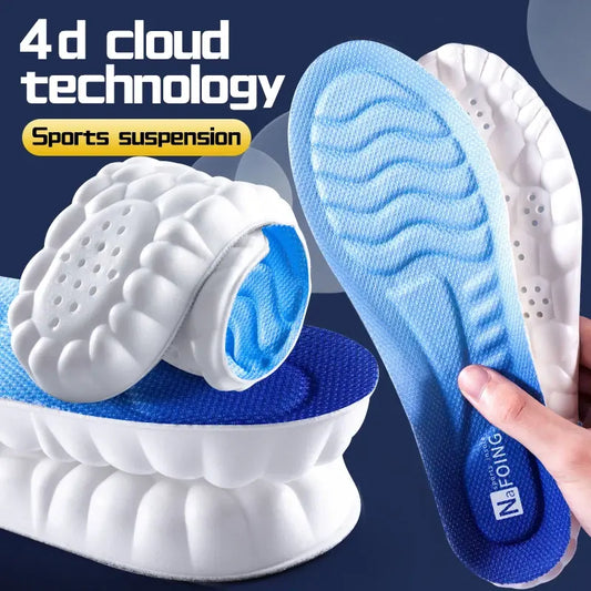4D Cloud Sports Insoles: Orthopedic
